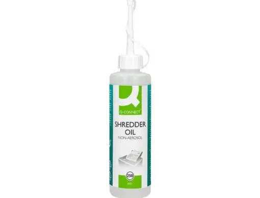 ACEITE LUBRICANTE Q-CONNECT PARA DESTRUCTORA DE DOCUMENTOS 250 ML