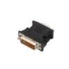 AISENS ADAPTADOR DVI A SVGA - 24+5/MACHO-HDB15/HEMBRA - COLOR NEGRO