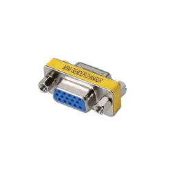 AISENS ADAPTADOR SVGA - HDB15/H-HDB15/H - COLOR AMARILLO