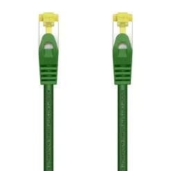 AISENS CABLE DE RED LATIGUILLO RJ45 LSZH CAT.7 600 MHZ S/FTP PIMF AWG26 - 2.0M - COLOR VERDE
