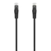 AISENS CABLE DE RED LATIGUILLO RJ45 LSZH CAT.6A 500 MHZ UTP AWG24 - 1M - LIBRE DE HALOGENOS - 10 GIGABIT/S - COLOR NEGRO