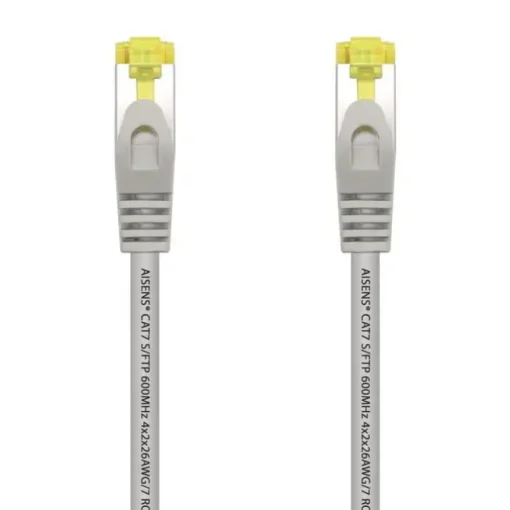 AISENS CABLE DE RED LATIGUILLO RJ45 LSZH CAT.7 600 MHZ S/FTP PIMF AWG26 - 2.0M - COLOR GRIS