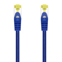 AISENS CABLE DE RED LATIGUILLO RJ45 LSZH CAT.7 600 MHZ S/FTP PIMF AWG26 - 25CM - COLOR AZUL