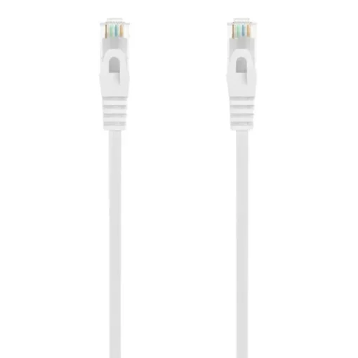 AISENS CABLE DE RED LATIGUILLO RJ45 LSZH CAT.6A 500 MHZ UTP AWG24 - 1.5M - LIBRE DE HALOGENOS - 10 GIGABIT/S - COLOR BLANCO