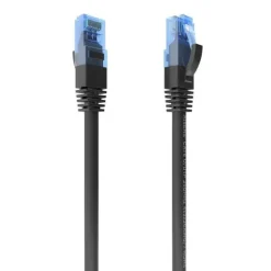 AISENS CABLE DE RED LATIGUILLO RJ45 CAT.6 UTP AWG26 CCA - 1.0M - COLOR NEGRO