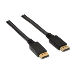 AISENS CABLE DISPLAYPORT V1.2 4K@60HZ - DP/M-DP/M - 2.0M - 4K - COLOR NEGRO
