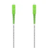 AISENS CABLE FIBRA OPTICA LATIGUILLO G657A2 3.0 9/125 SMF SIMPLEX CPR DCA LSZH - SC/APC-SC/APC - 15M - COLOR BLANCO