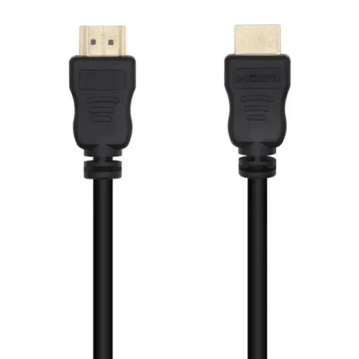 AISENS CABLE HDMI V1.4 ALTA VELOCIDAD 14+1 CCS - A/M-A/M - 1.0M - COLOR NEGRO