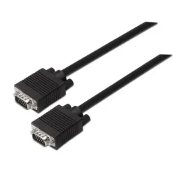 AISENS CABLE SVGA - HDB15/MACHO-HDB15/MACHO - 5.0M - COLOR NEGRO