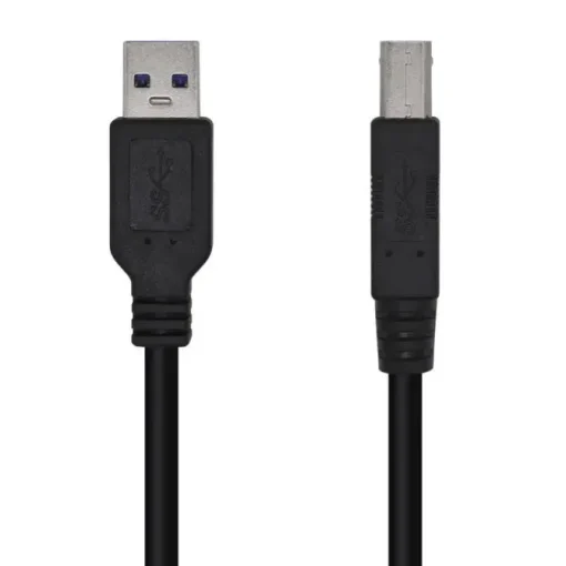 AISENS CABLE USB 3.0 IMPRESORA TIPO A/M-B/M - 2.0M - COLOR NEGRO