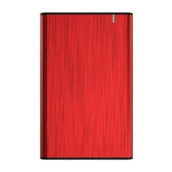 AISENS CAJA EXTERNA 2.5 PARA DISCOS DUROS 9.5MM SATA I - II Y III A USB 3.0/USB 3.1 GEN1 - COLOR ROJO