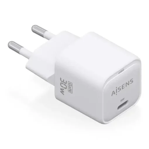 AISENS CARGADOR GAN 30W - 1XUSB-C PD3.0 QC4.0