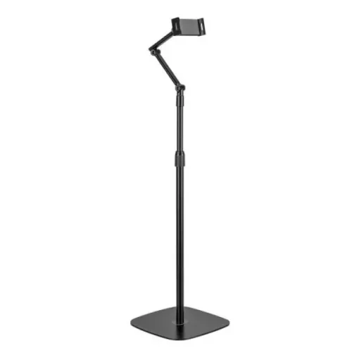 AISENS SOPORTE DE SUELO UNIVERSAL AJUSTABLE (3 PIVOTES) PARA TABLET - COLOR NEGRO