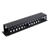 AITEN DATA GUIA 2U CABLEADO METALICO CON TAPA
