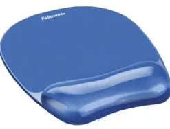 ALFOMBRILLA PARA RATON FELLOWES AZUL CON REPOSAMUÑECA DE GEL