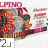 ALPINO DUAL ARTIST COLOR EXPERIENCE PACK DE 72 ROTULADORES - DOBLE PUNTA PARA DIBUJOS MAS COMPLETOS - FORMA TRIANGULAR ERGONOMICA - PUNTA FINE LINER DE 0.7MM Y PUNTA PINCEL DE 2.9MM - COLORES SURTIDOS