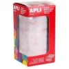 APLI GOMETS EN ROLLOS CIRCULO BLANCO 10,5 MM 5192U. AP11903