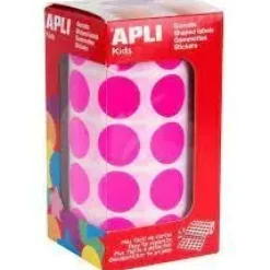 APLI GOMETS EN ROLLOS REDONDOS 20MM COLOR FUCSIA 1770U. AP16721