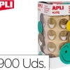 APLI ROLLO GOMETS MR.SMILEY 20MM DORADOS 900U. REF.14374