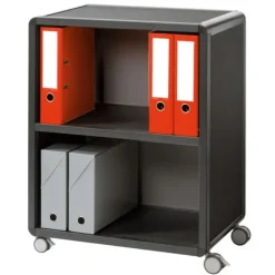 ARCHIVADOR CON RUEDAS PAPERFLOW NEGRO DM2K1.01 MAK289416
