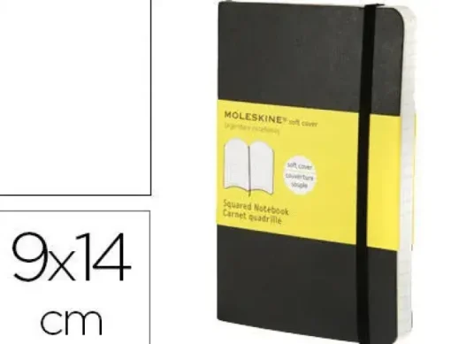 AVERY LIBRETA MOLESKINE A6 192H T.SUAVE NEG QP613 MAK035541