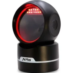 AVPOS AVP-M680-2D LECTOR DE CODIGOS DE SOBREMESA - ESCANEO AUTOMATICO - LECTURA DE CODIGOS 1D, 2D Y QR - USB Y SERIE - COLOR NEGRO