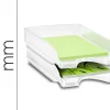 BANDEJA DE SOBREMESA CEP PROTECT ANTIBACTERIANA PLASTICO COLOR BLANCO 348X257X66 MM