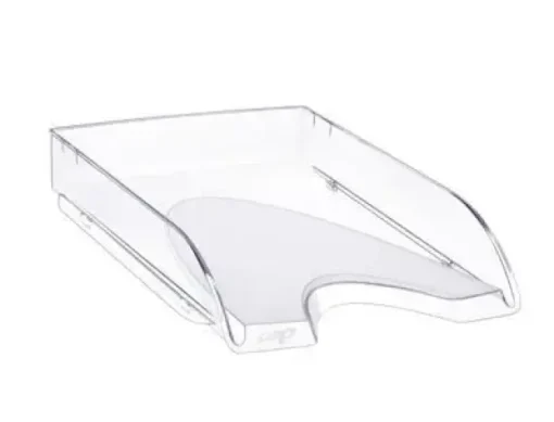 BANDEJA SOBREMESA CEP PLASTICO TRANSPARENTE 348X257X66 MM