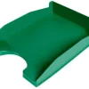 BANDEJA SOBREMESA PLASTICO Q-CONNECT VERDE OPACO