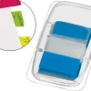 BANDERITAS SEPARADORAS Q-CONNECT AZULES DISPENSADOR DE 50