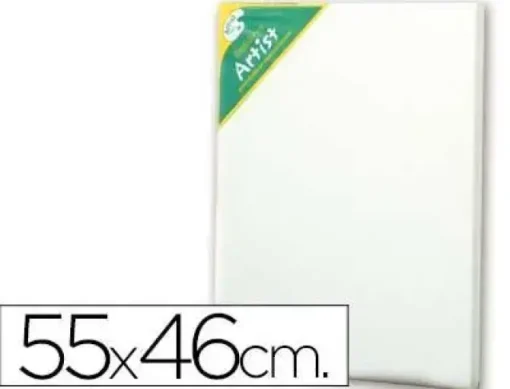 BASTIDOR ARTIST 10F LIENZO GRAPADO TRASERO ALGODON 100% 55X46 CM