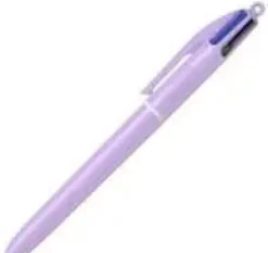 BIC BOLIGRAFO BIC 4 COLORES PASTEL COLOR MORADO
