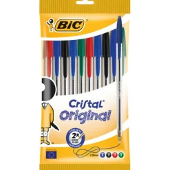 BIC BOLIGRAFO BIC CRISTAL SURTIDO/BL.10UD 830865 MAK118879