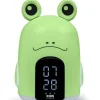 BIGBEN KIDS DESPERTADOR LUZ NOCTURNA TACTIL - ALARMA Y LUZ NOCTURNA - 3 SONIDOS DE ALARMA - INTENSIDAD AJUSTABLE - PANTALLA CON HORA - COLOR VERDE