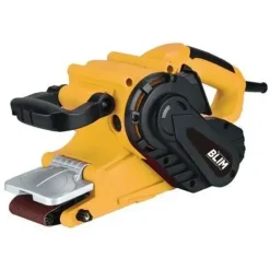 BLIM LIJADORA DE BANDA 76X533MM 1010W - VELOCIDAD 120-380RPM - SALIDA DE EXTRACCION DEL POLVO - EMPUÑADURA ERGONOMICA - CUBIERTA DE SEGURIDAD