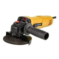 BLIM RADIAL 115MM - POTENCIA 650W - DISEÑO ERGONOMICO - EMPUÑADURA MULTIPOSICION - PROTECCION ANTICHISPAS - BOTON DE BLOQUEO