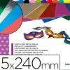 BLOC TRABAJOS MANUALES LIDERPAPEL CARTULINA METALIZADA 240X315MM 10 HOJAS COLORES SURTIDOS