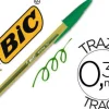 BOLÍGRAFO BIC CRISTAL ORIGINAL FINO COLOR VERDE