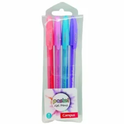 BOLIGRAFO CAMPUS TRIGEL PASTEL B/4 081333