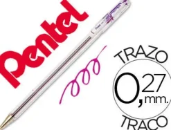 BOLIGRAFO PENTEL BK-77 V VIOLETA