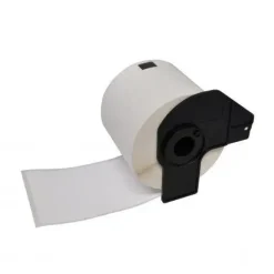BROTHER DK11209 - ETIQUETAS GENERICAS PRECORTADAS DE DIRECCION PEQUEÑAS - 29X62 MM - 800 UNIDADES - TEXTO NEGRO SOBRE FONDO BLANCO