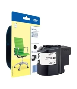 BROTHER LC229XL NEGRO CARTUCHO DE TINTA ORIGINAL - LC229XLBKBP