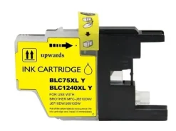 BROTHER LC1240XL/LC1220XL/LC1280XL AMARILLO CARTUCHO DE TINTA GENERICO - REEMPLAZA LC1240Y/LC1220Y/LC1280XLY