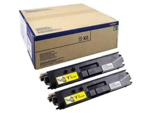 BROTHER TN329 AMARILLO PACK DE 2 CARTUCHOS DE TONER ORIGINALES - TN329YTWIN