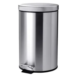 BUNZL PAPELERA PEDAL Y TAPA INOX. 5 LITROS 16471 MAK749267