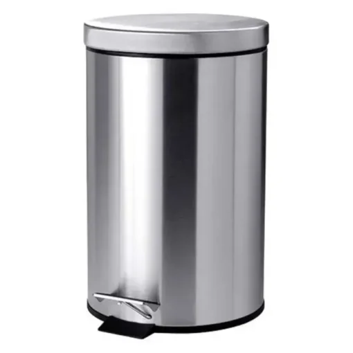 BUNZL PAPELERA PEDAL Y TAPA INOX. 5 LITROS 16471 MAK749267