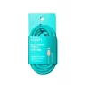 CABLE GROOVY TIPO C A TIPO C CARGA RAPIDA LONGITUD 1 MT COLOR AZUL MARINO