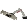 CABLES ORDENADOR / MOVILIDAD STARTECH PLACA PARA RANURA SERIE M 9 PINES