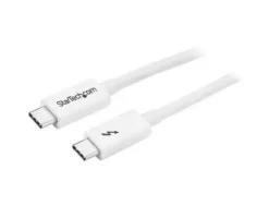 CABLES ORDENADOR / MOVILIDAD STARTECH CABLE 1M THUNDERBOLT 3 BLANCO
