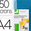 CAJA DE 100 CUBIERTAS POLYCOVERS PVC TRANSPARENTE 0A4 150 MICRAS REF CS18534